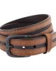 Trafalgar Trafalgar Tatanka 40mm Genuine Vintage Bison Contrast Stitch Jean Belt - 1