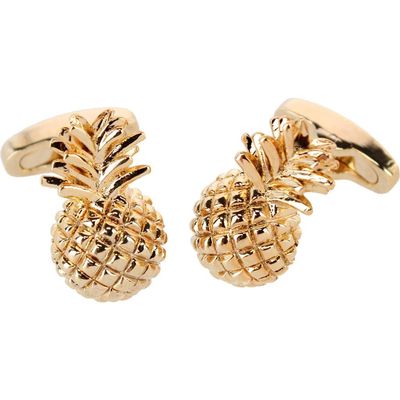 Trafalgar Trafalgar The Pineapple Crest Cufflinks