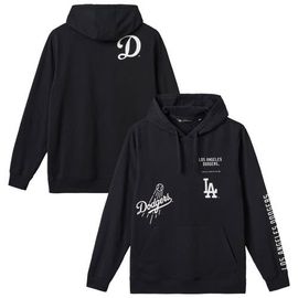 TravisMathew Men's TravisMathew Black Los Angeles Dodgers Foul Proof Tri-Blend Hoodie 