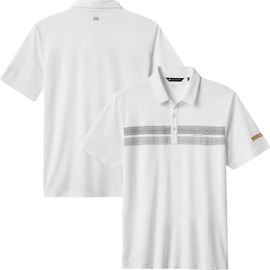 TravisMathew Men's TravisMathew White San Diego Padres Top Recruit Tri-Blend Polo 
