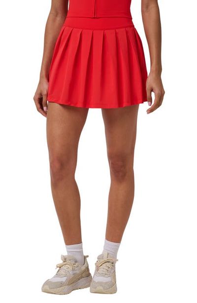 TravisMathew TravisMathew Breezeblend Court Pleated Performance Miniskirt