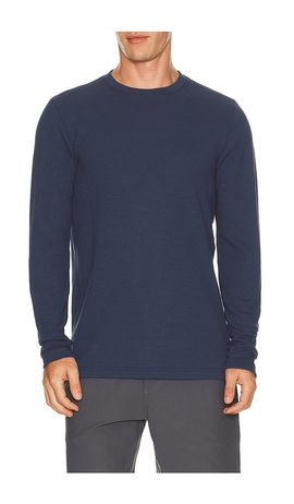 TravisMathew TravisMathew Cloud Waffle Crew Long Sleeve Tee