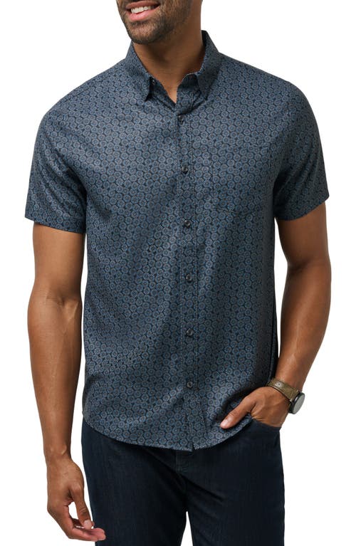 TravisMathew TravisMathew Country Mile Short Sleeve Button-Up Shirt