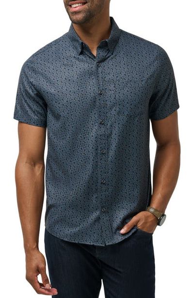TravisMathew TravisMathew Country Mile Short Sleeve Button-Up Shirt