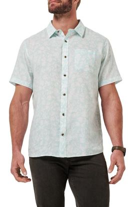 TravisMathew TravisMathew Double Room Short Sleeve Button-Up Shirt