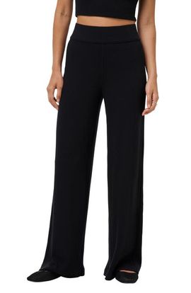 TravisMathew TravisMathew Evening Retreat Rib Wide Leg Pull-On Pants