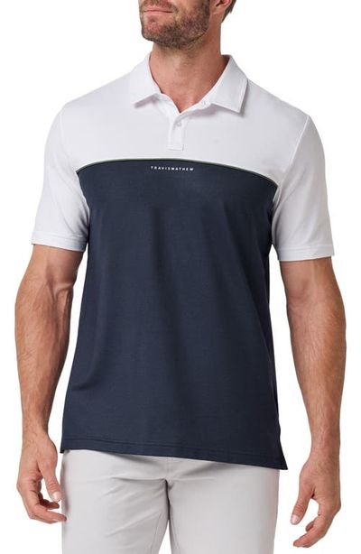 TravisMathew TravisMathew Featherweight Colorblocked Performance Polo