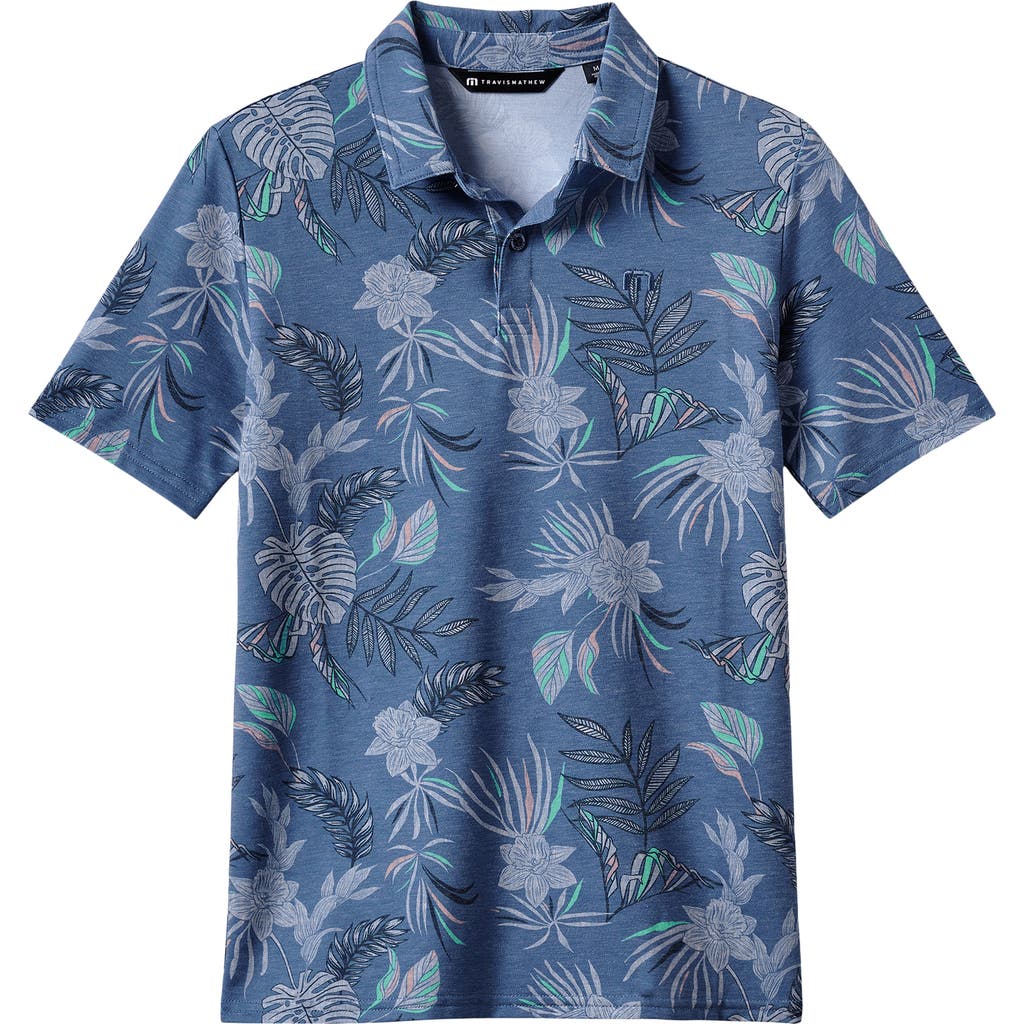 TravisMathew TravisMathew Kids' Featherweight Reservation Floral Polo