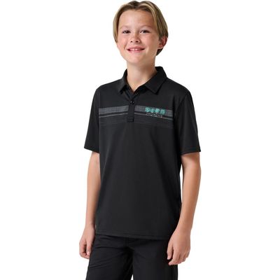 TravisMathew TravisMathew Kids' Featherwight Chest Stripe Polo