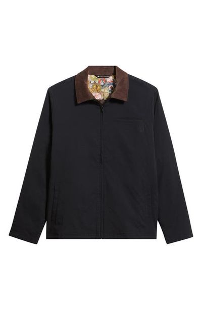 TravisMathew TravisMathew Nitro Noir Stretch Nylon Zip Jacket