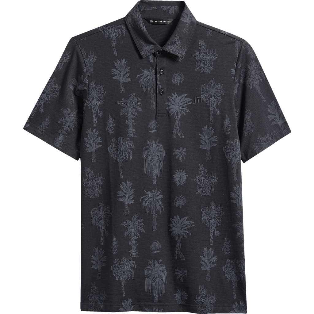 TravisMathew TravisMathew Palm Tree Print Jersey Polo