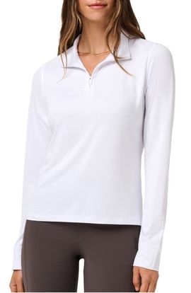 TravisMathew TravisMathew Skyloft Light Performance Quarter Zip Top
