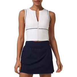 TravisMathew TravisMathew Sunfire Move Knit Zip Front Tank