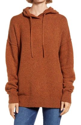 Treasure & Bond Treasure & Bond Cotton Blend Sweater Hoodie