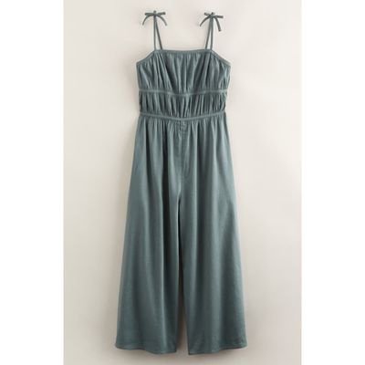 Treasure & Bond Treasure & Bond Kids' Bow Strap Jumpsuit