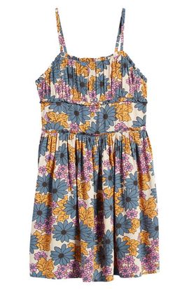 Treasure & Bond Treasure & Bond Kids' Floral Ruched Dress
