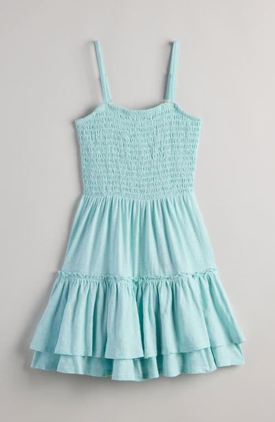 Treasure & Bond Treasure & Bond Kids' Smocked Cotton Sundress