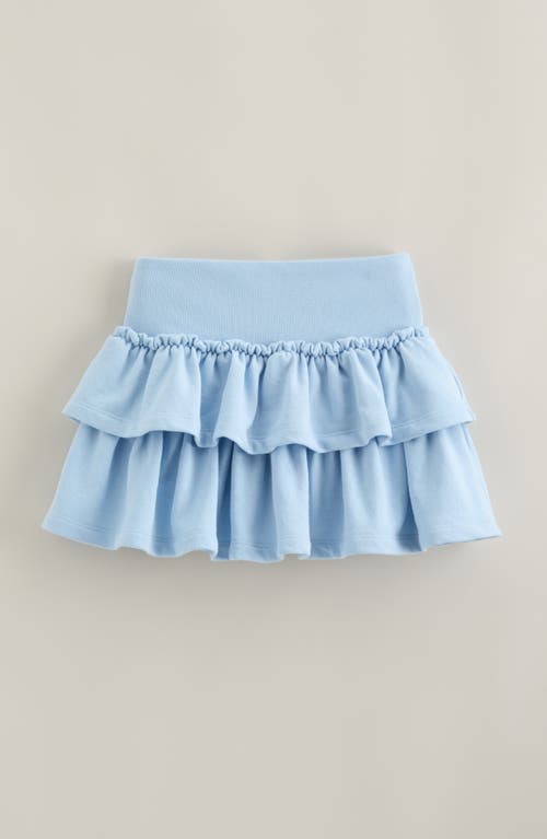 Treasure & Bond Treasure & Bond Kids' Tiered Cotton Blend Fleece Skort