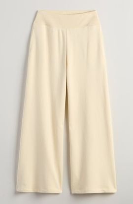 Treasure & Bond Treasure & Bond Kids' Wide-Leg Cotton Blend Sweatpants