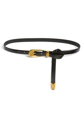 Treasure & Bond Treasure & Bond Olivia Leather Tie Belt