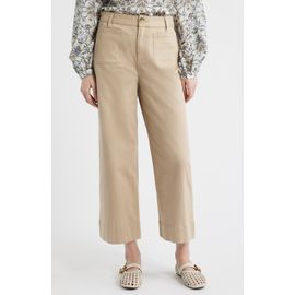 Treasure & Bond Treasure & Bond Patch Pocket Wide Leg Pants