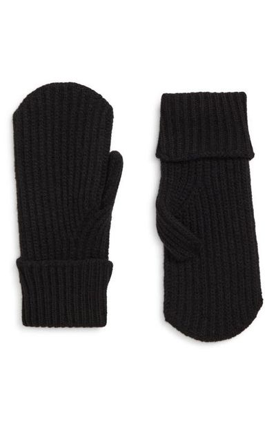 Treasure & Bond Treasure & Bond Rib Knit Cuffed Mittens