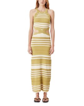 Tresse TRESSE Waist Cutout Knitted Dress