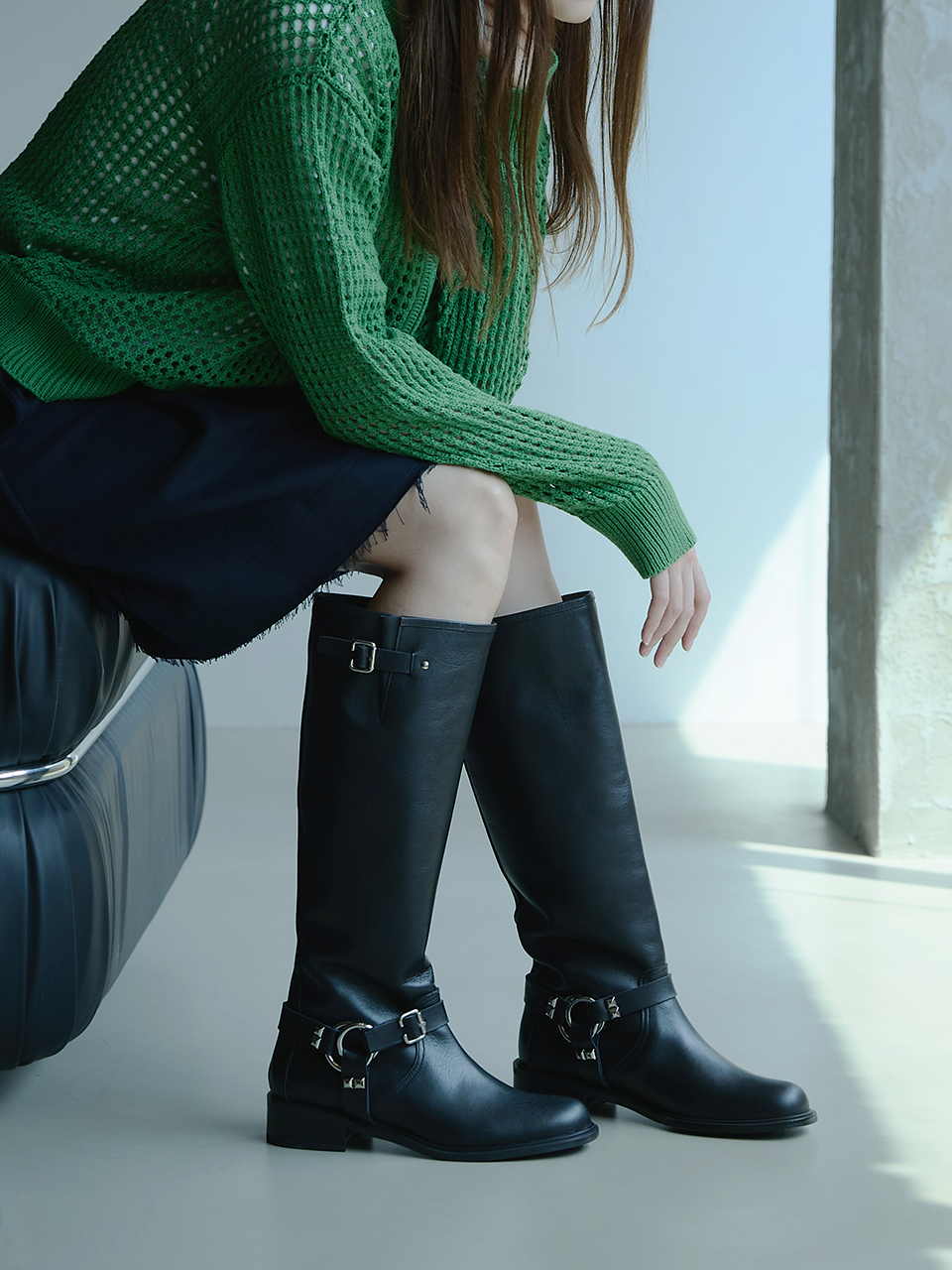treten Biker Long Boots