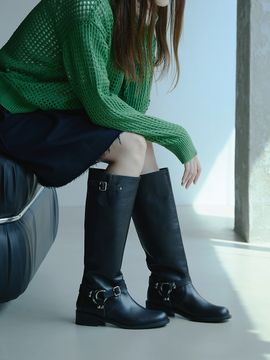 treten Biker Long Boots