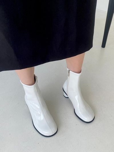 treten Patent Spandex Ankle boots (5cm)