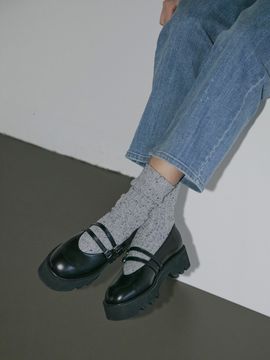 treten Platform Strap Loafers