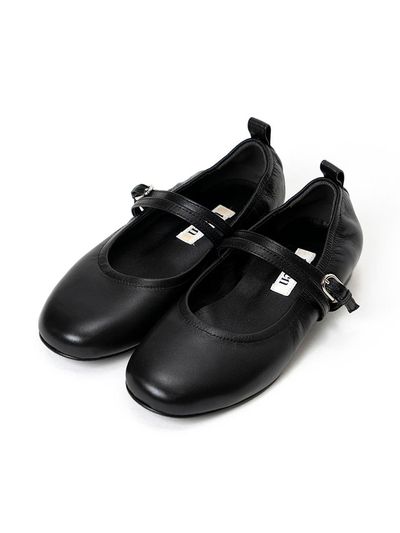 treten Pleats Round toe Flat shoes