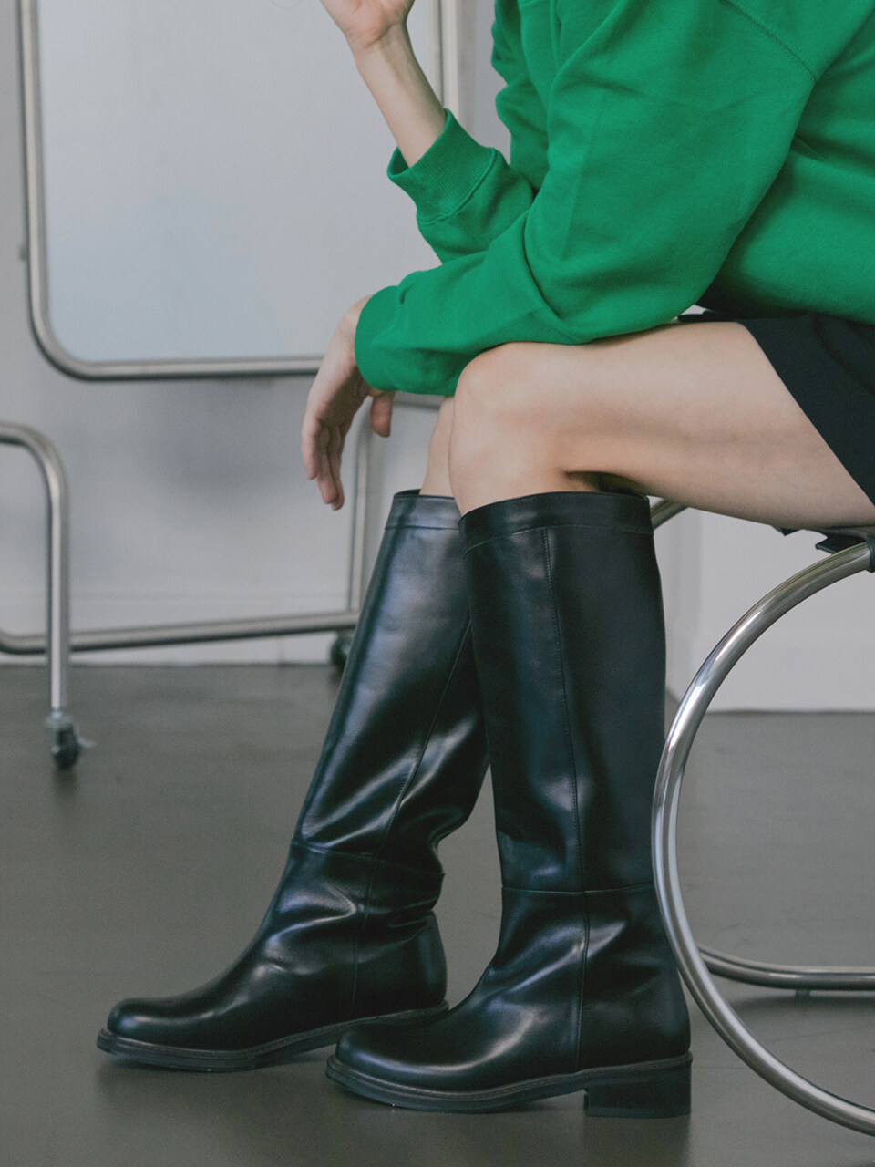 treten Riding Tall Long Boots_2 Colors