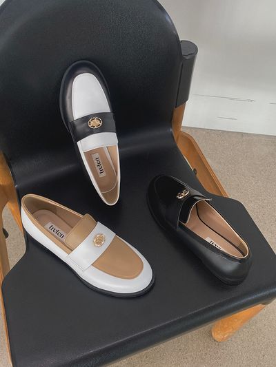 treten Round Toe Flat Shoes_3 Colors