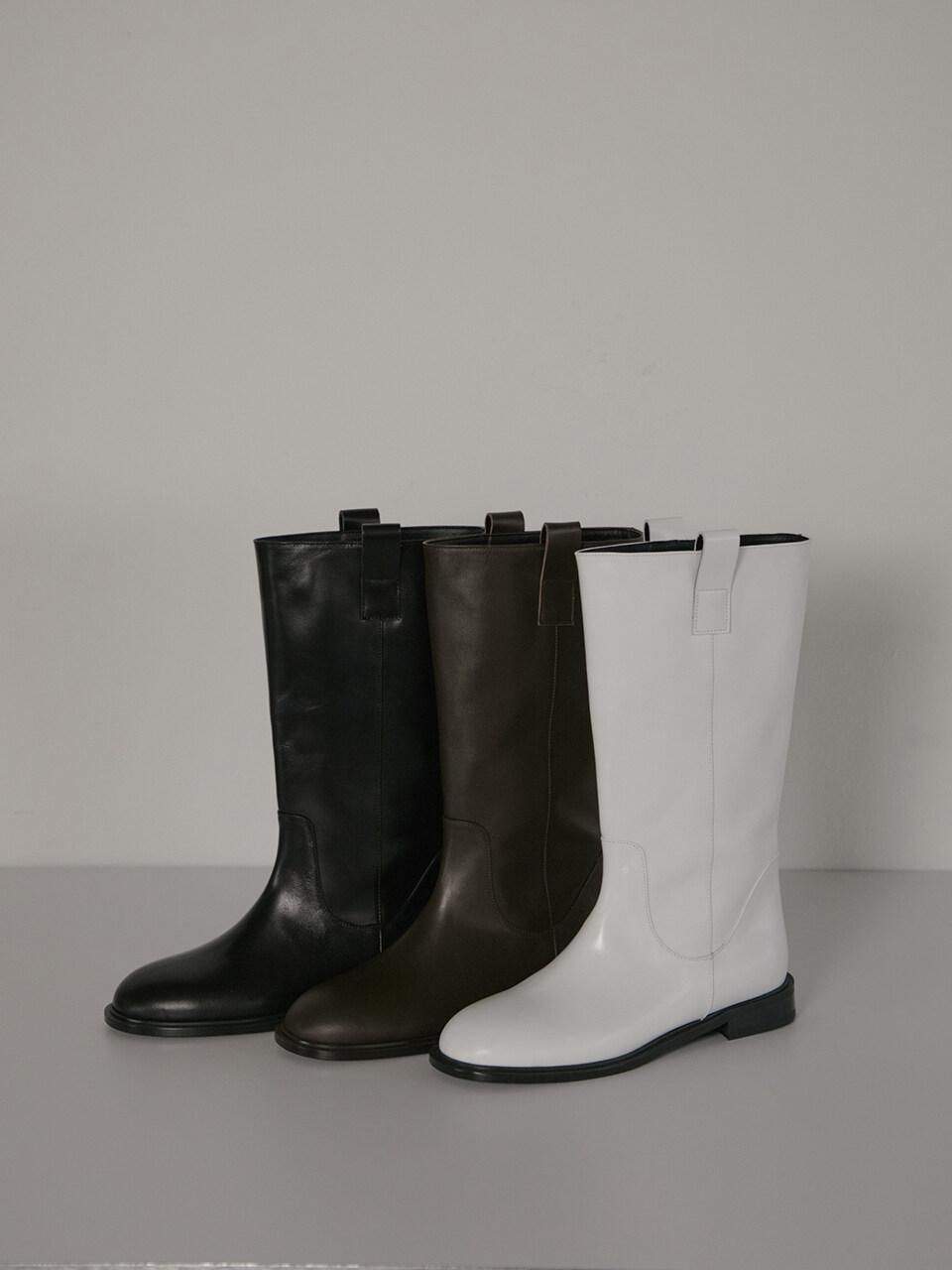 treten Round toe Mid-Boots _3 colours