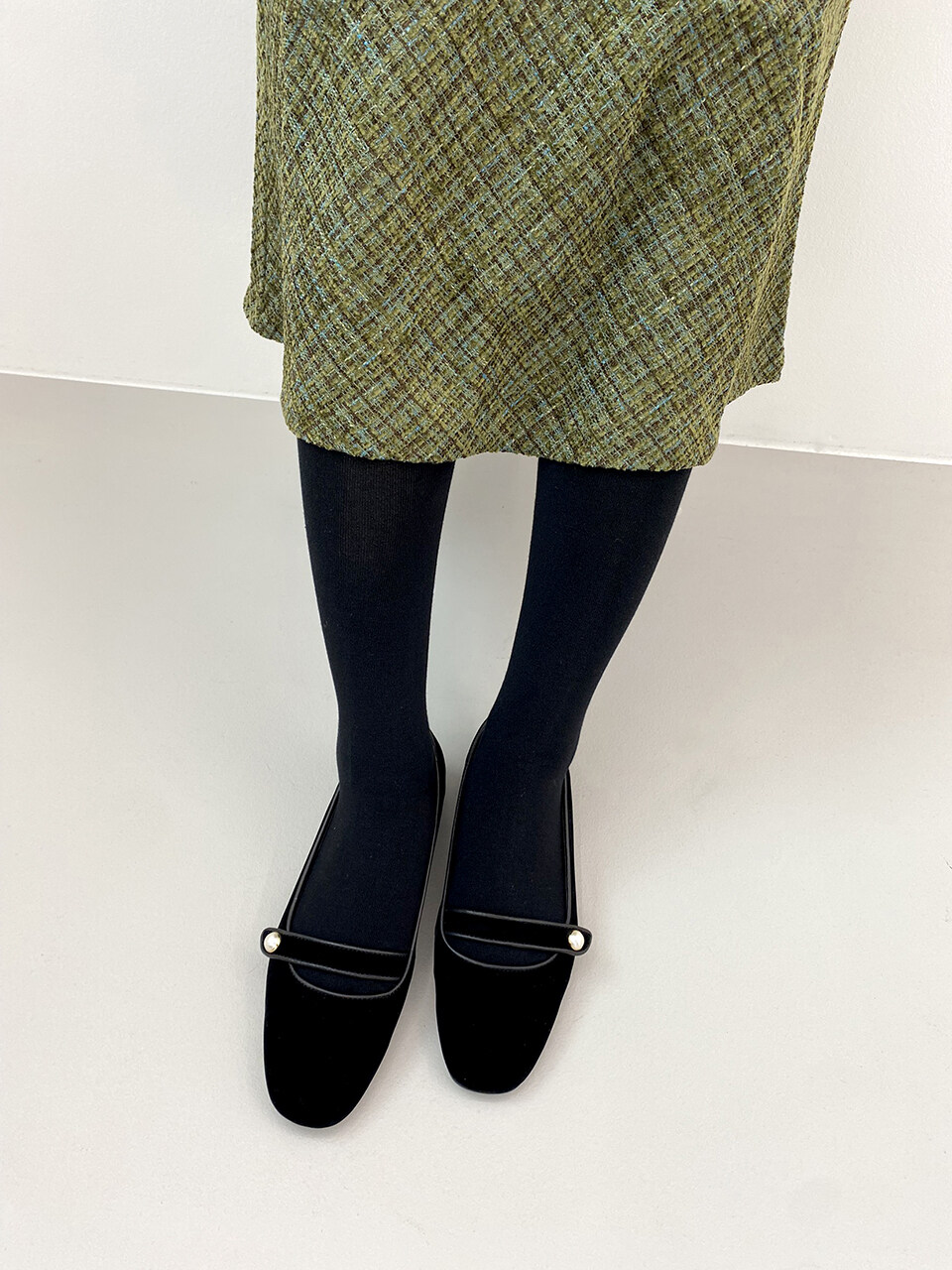 treten Velvet Flats