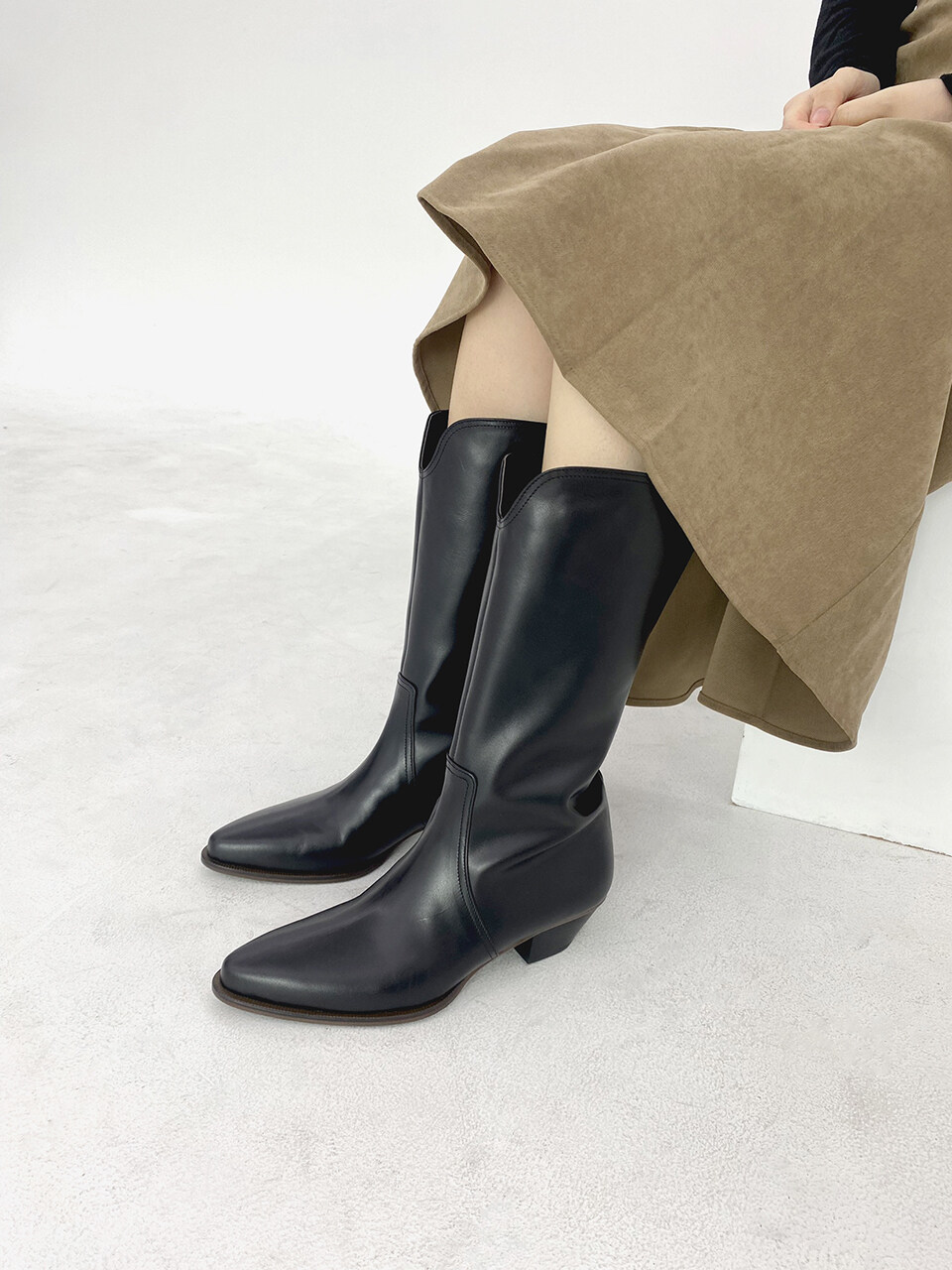 treten Western Long Boots