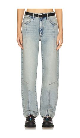 Triarchy Triarchy Goldie Mid Rise Darted Straight Leg