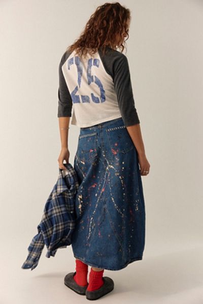 Tricia Fix Tricia Fix Bittersweet Denim Maxi Skirt