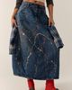 Tricia Fix Tricia Fix Bittersweet Denim Maxi Skirt - 3