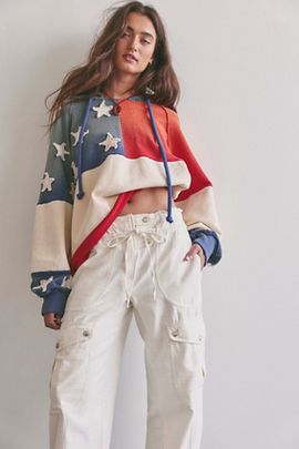 Tricia Fix Tricia Fix Stars And Stripes Hoodie