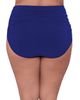 Trimshaper Trimshaper High Waist Shirred Plus Size Control Swim Brief - 3