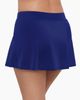 Trimshaper Trimshaper Mid-Rise Wide Waistband Control Swim Skirt - 2