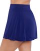 Trimshaper Trimshaper Mid-Rise Wide Waistband Control Swim Skort - 2