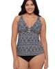 Trimshaper Trimshaper Molly Double Ring Tankini Swimsuit Top - 1