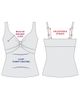 Trimshaper Trimshaper Molly Double Ring Tankini Swimsuit Top - 5