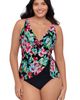 Trimshaper Trimshaper Vera Side-Tie One-Piece Control Swimsuit - 1