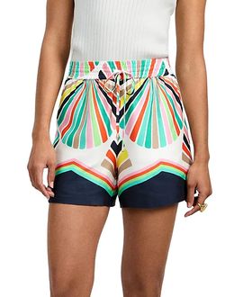 Trina Turk Trina Turk Beachgoer Printed Modal Drawstring Short
