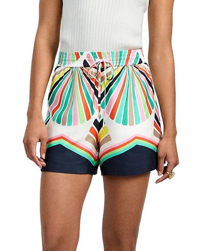 Trina Turk Trina Turk Beachgoer Printed Modal Drawstring Short