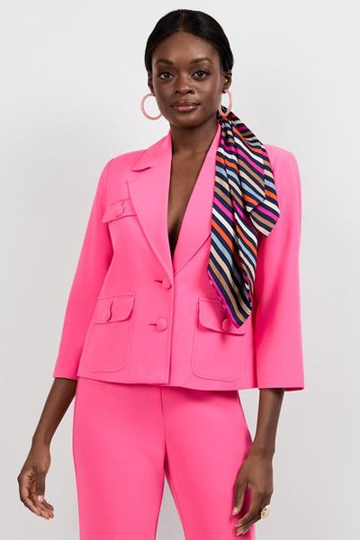 Trina Turk Trina Turk Bicocca Patch Pocket Jacket